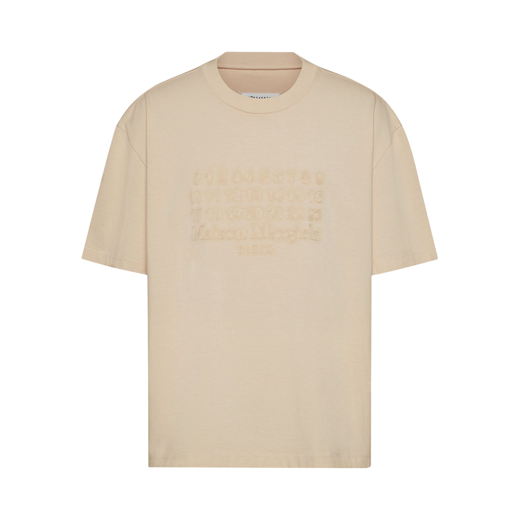Maison Margiela グレー Stamp Logo Tシャツ Maison Margiela (メゾン マルジェラ) - STAMP LOGO SHIRT T