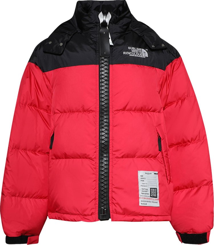 Maison Mihara Yasuhiro Super Big Down Jacket Red