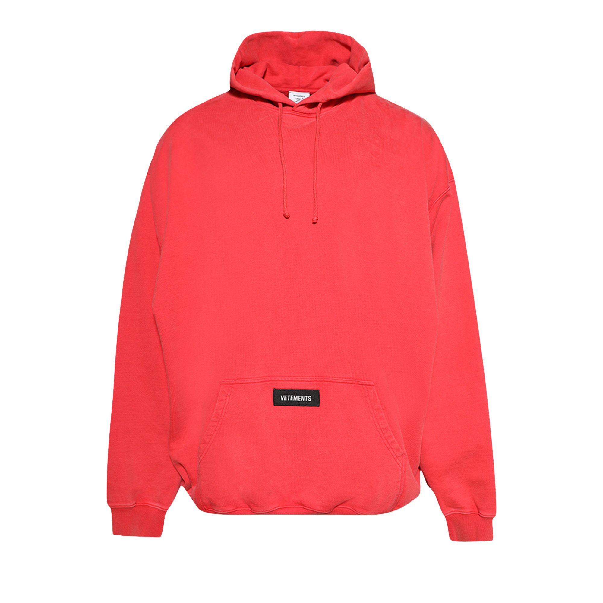 Vetements small logo hoodie hot sale