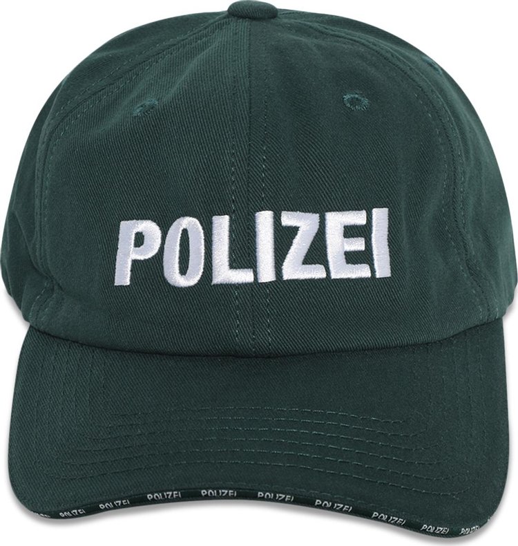 Vetements Polizei Cap Green