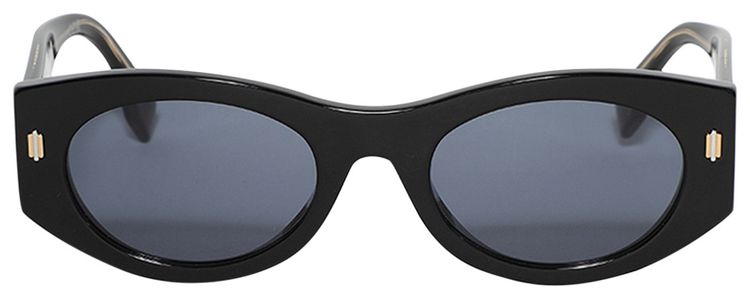 Fendi Roma Sunglasses Shiny BlackBlue