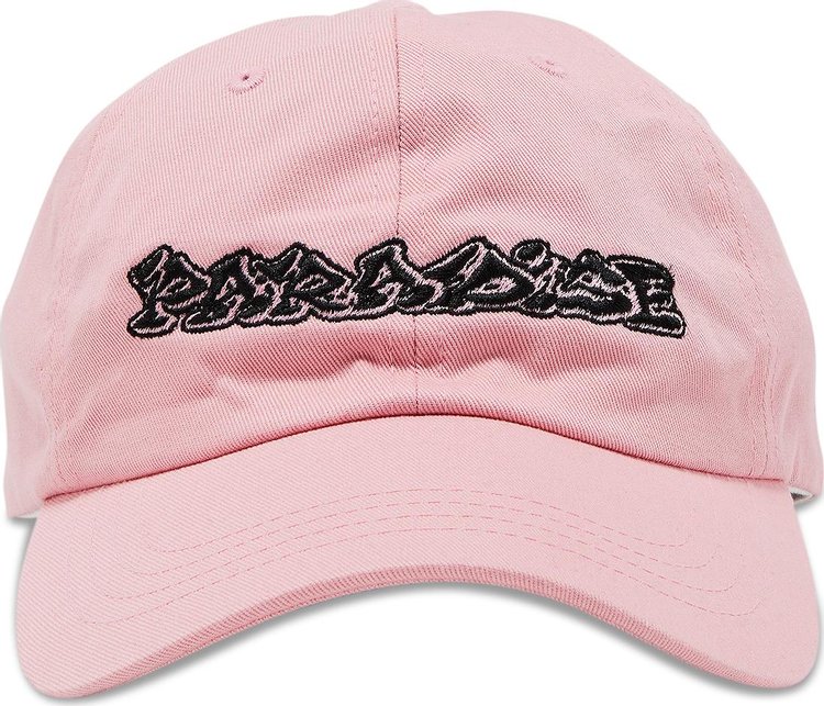 3PARADIS Dystopia Embroidered Dad Hat Pink