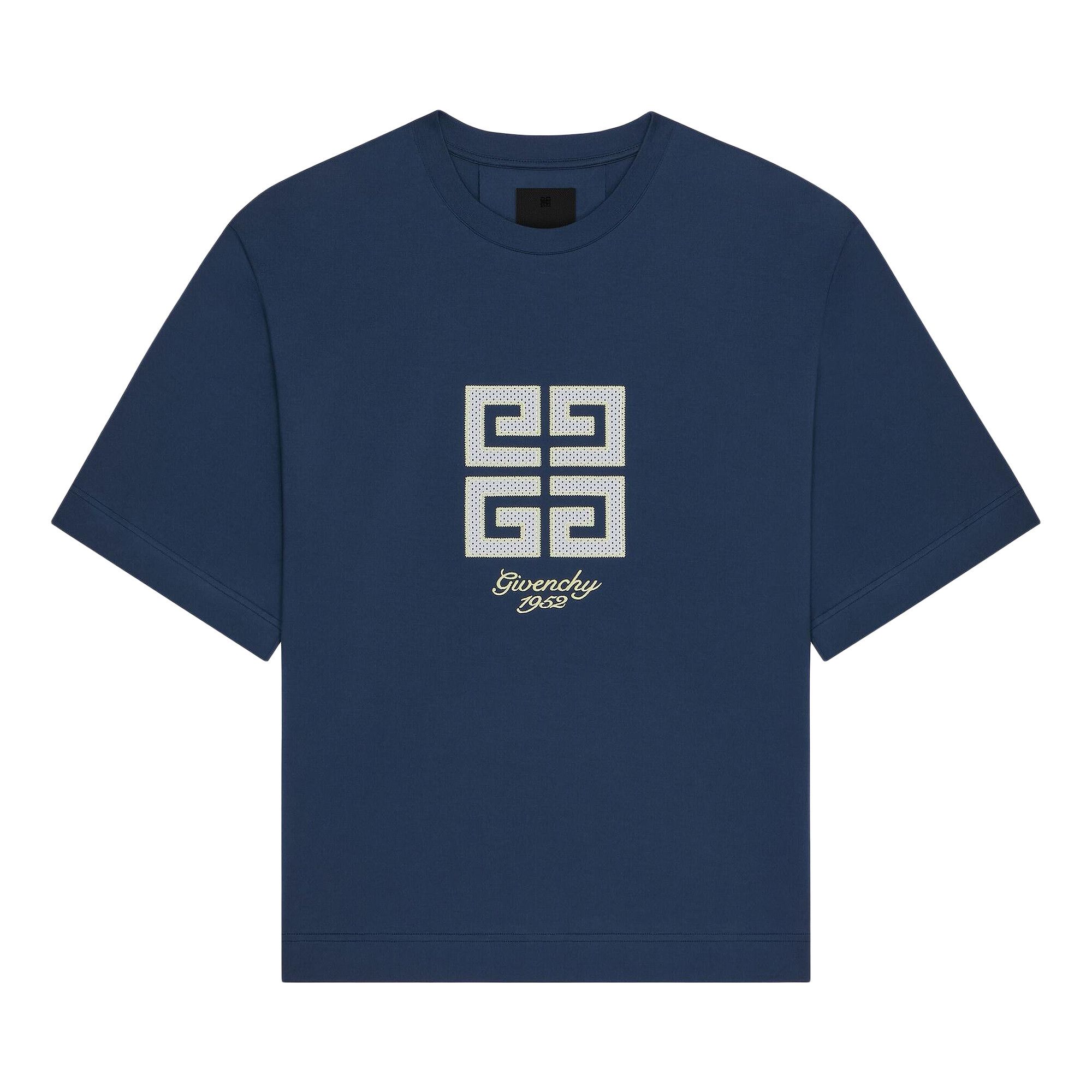 Buy Givenchy New Studio Fit T-Shirt 'Medium Blue' - BM712H3YMV 420