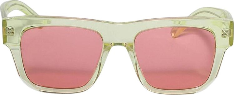 Givenchy Square Sunglasses Shiny YellowViolet