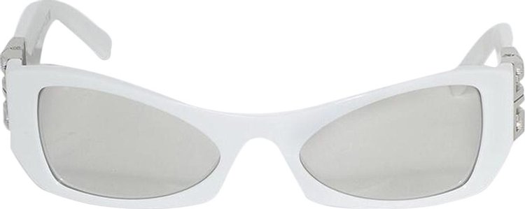 Givenchy Diagonal Sunglasses WhiteSmoke Mirror