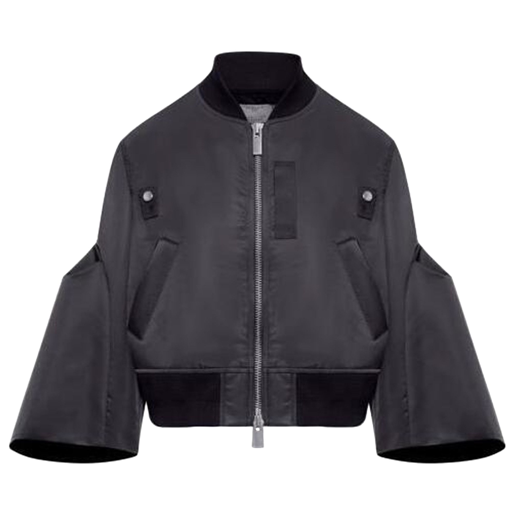 Buy Sacai Nylon Twill Blouson 'Black' - 24 07516 001 | GOAT