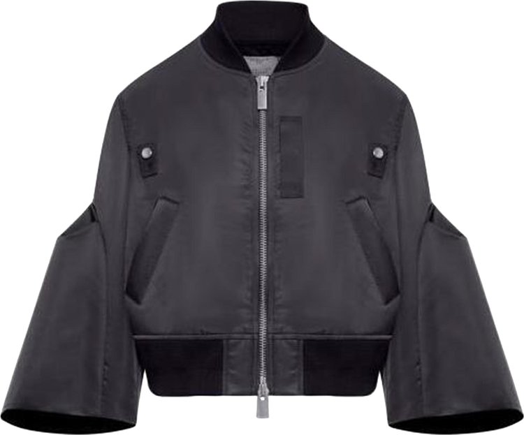 Sacai Nylon Twill Blouson Black