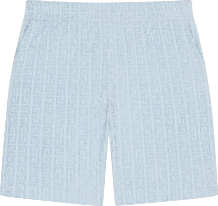 Givenchy New Board Shorts Sky Blue