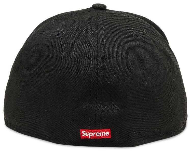 Supreme x New Era Skull Hat Black