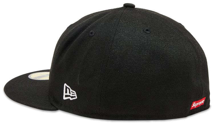 Supreme x New Era Skull Hat Black