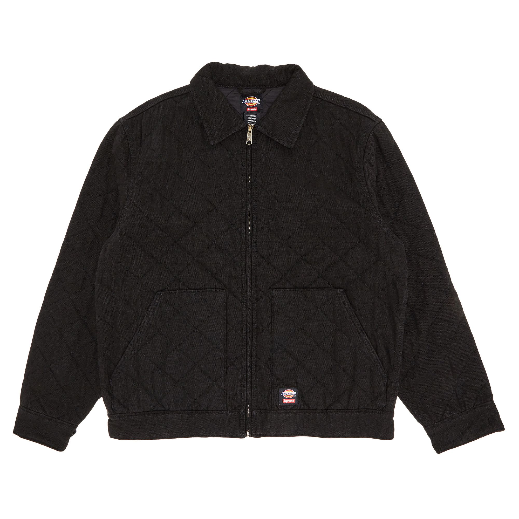 Buy Supreme x Dickies Quilted Work Jacket 'Black' - FW21J94