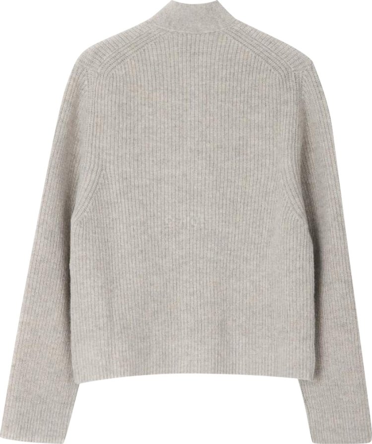 Lemaire Cropped Cardigan Chalk