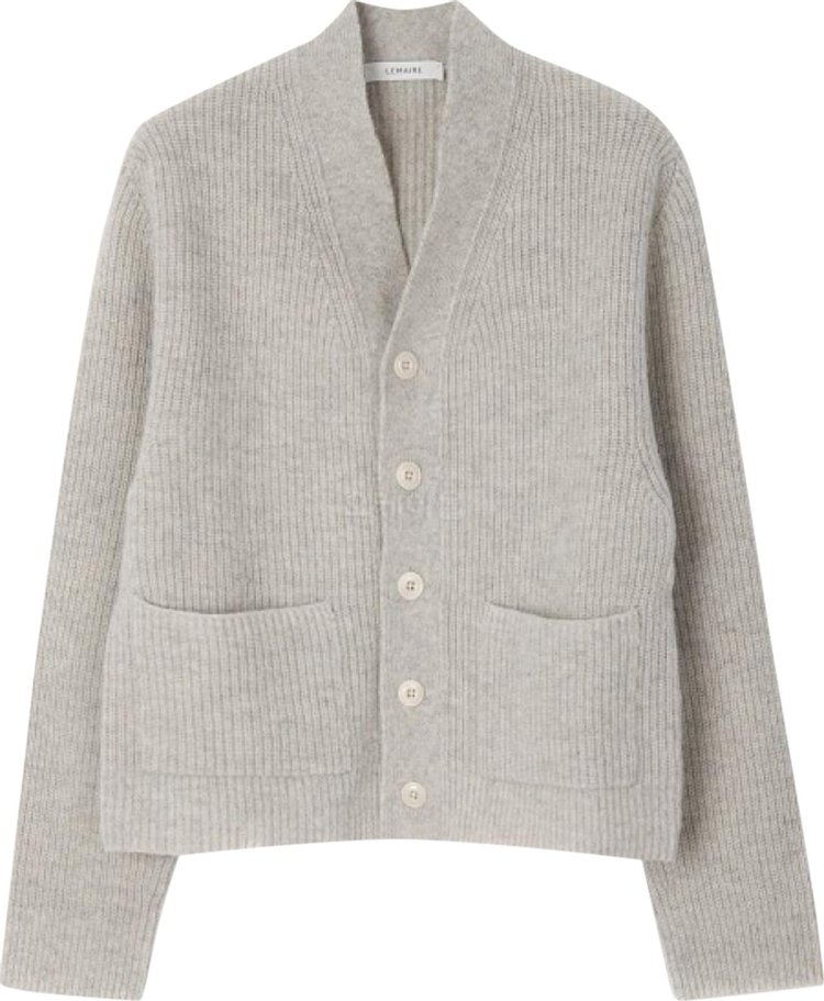 Lemaire Cropped Cardigan Chalk