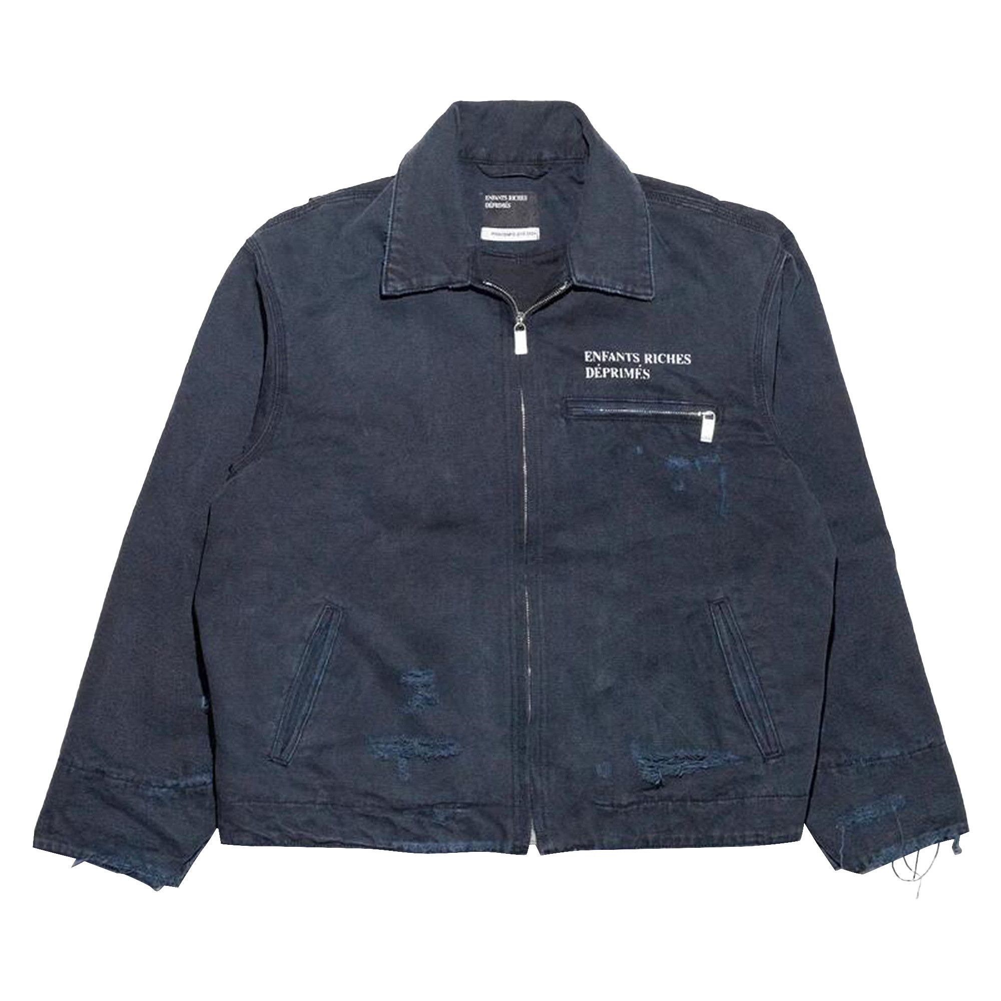 Buy Enfants Riches Déprimés Logo Distressed Work Jacket