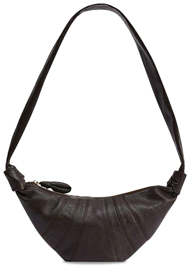 Lemaire Small Croissant Bag Dark Chocolate