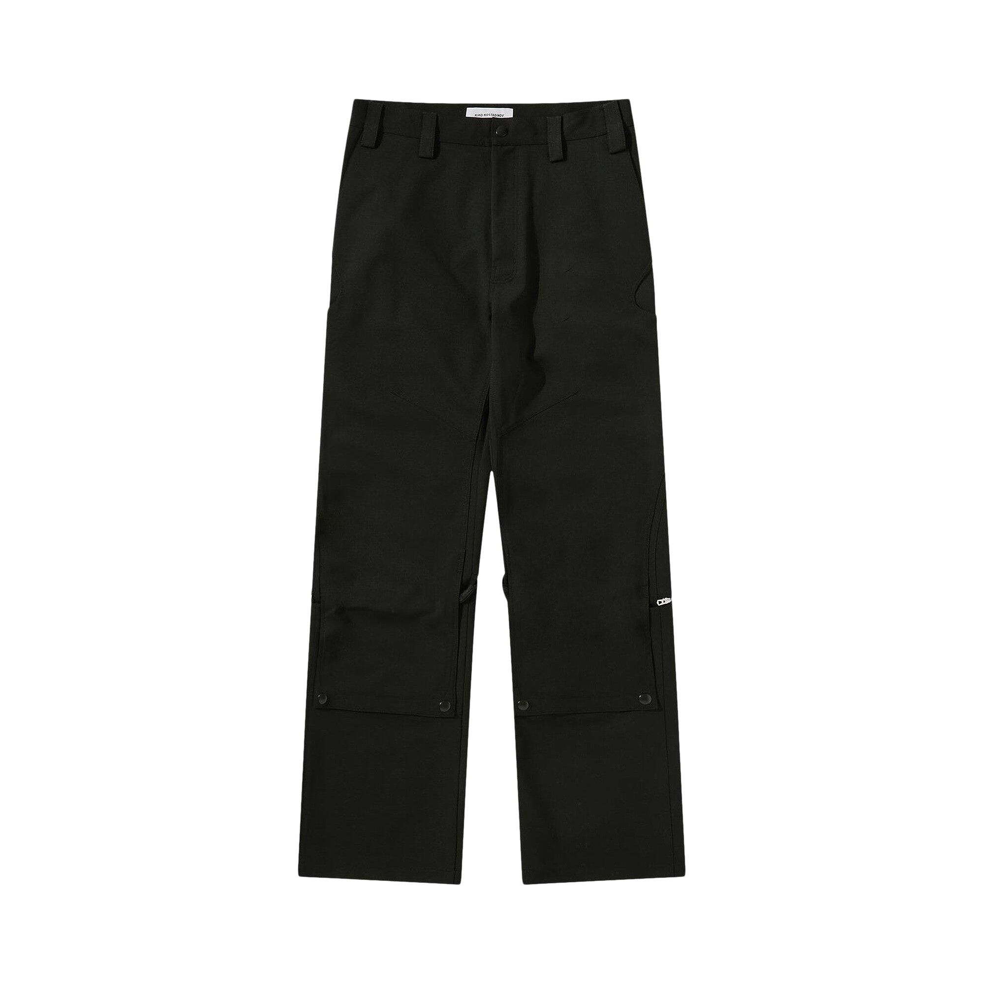 Buy Kiko Kostadinov Tonino Utility Trouser 'Night Black