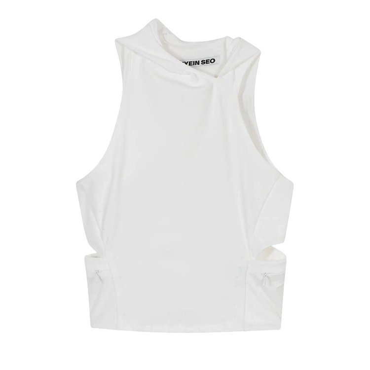 Hyein Seo Hooded Sleeveless White