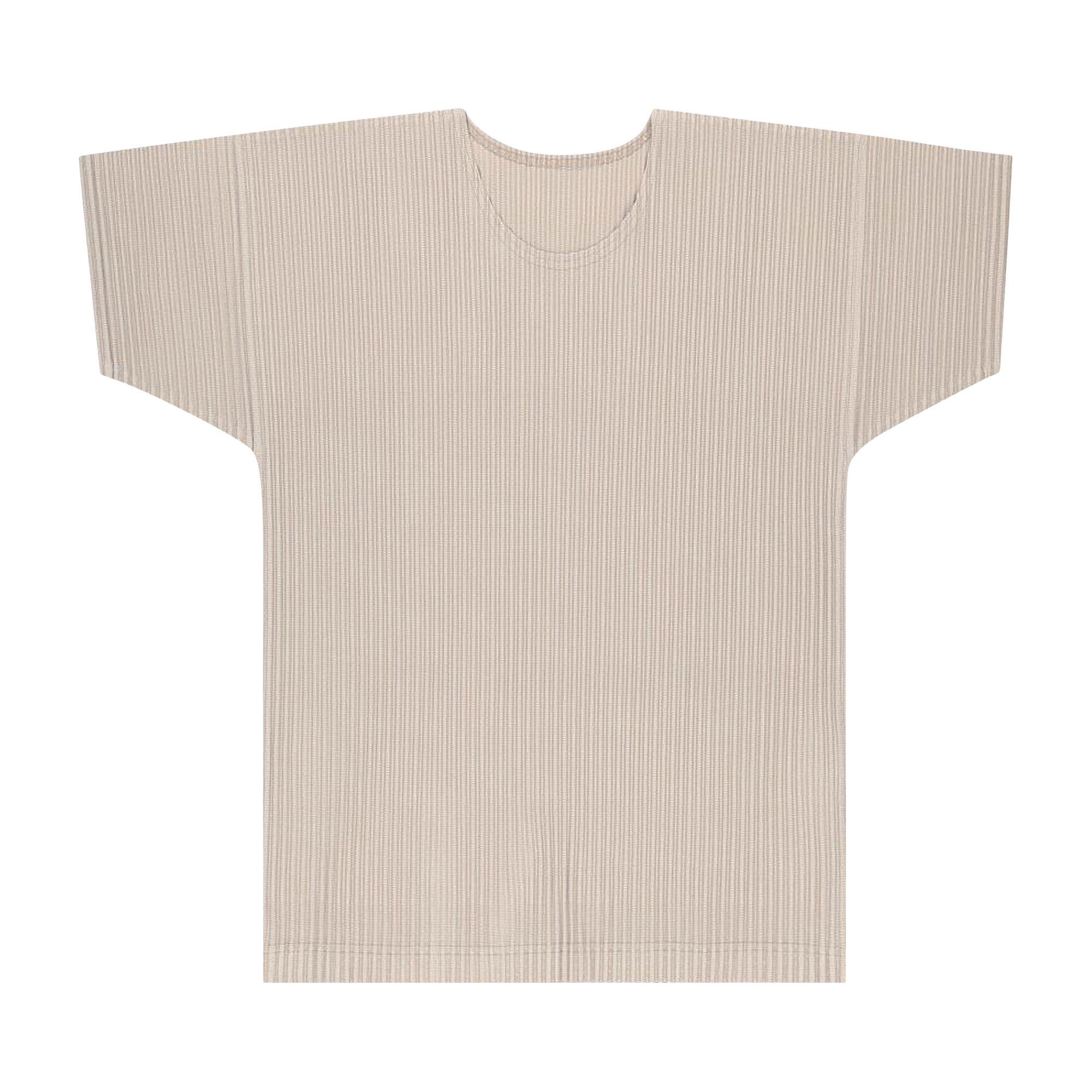 HOMME PLISSE ISSEY MIYAKE| (HP46JK182 43) Buy Homme Plissé Issey Miyake Color Pleats T-Shirt 'Linen