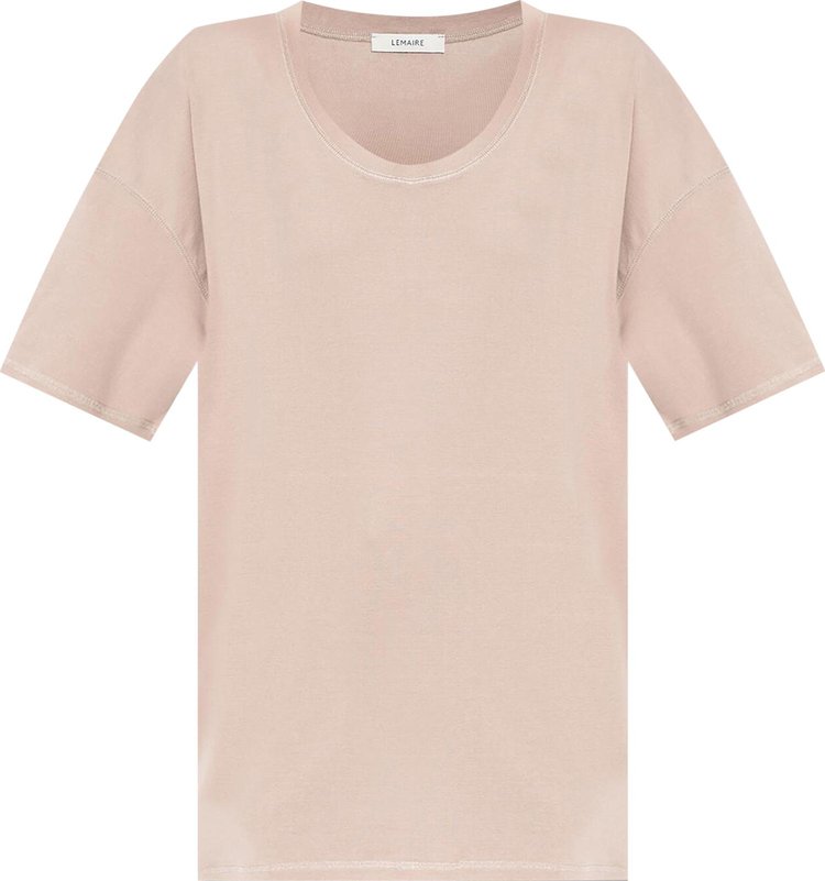 Lemaire Rib T Shirt Violet Ice