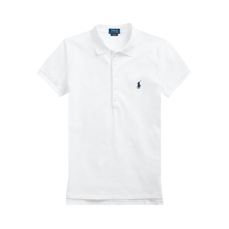 Polo Ralph Lauren Julie Short Sleeve Polo Shirt White