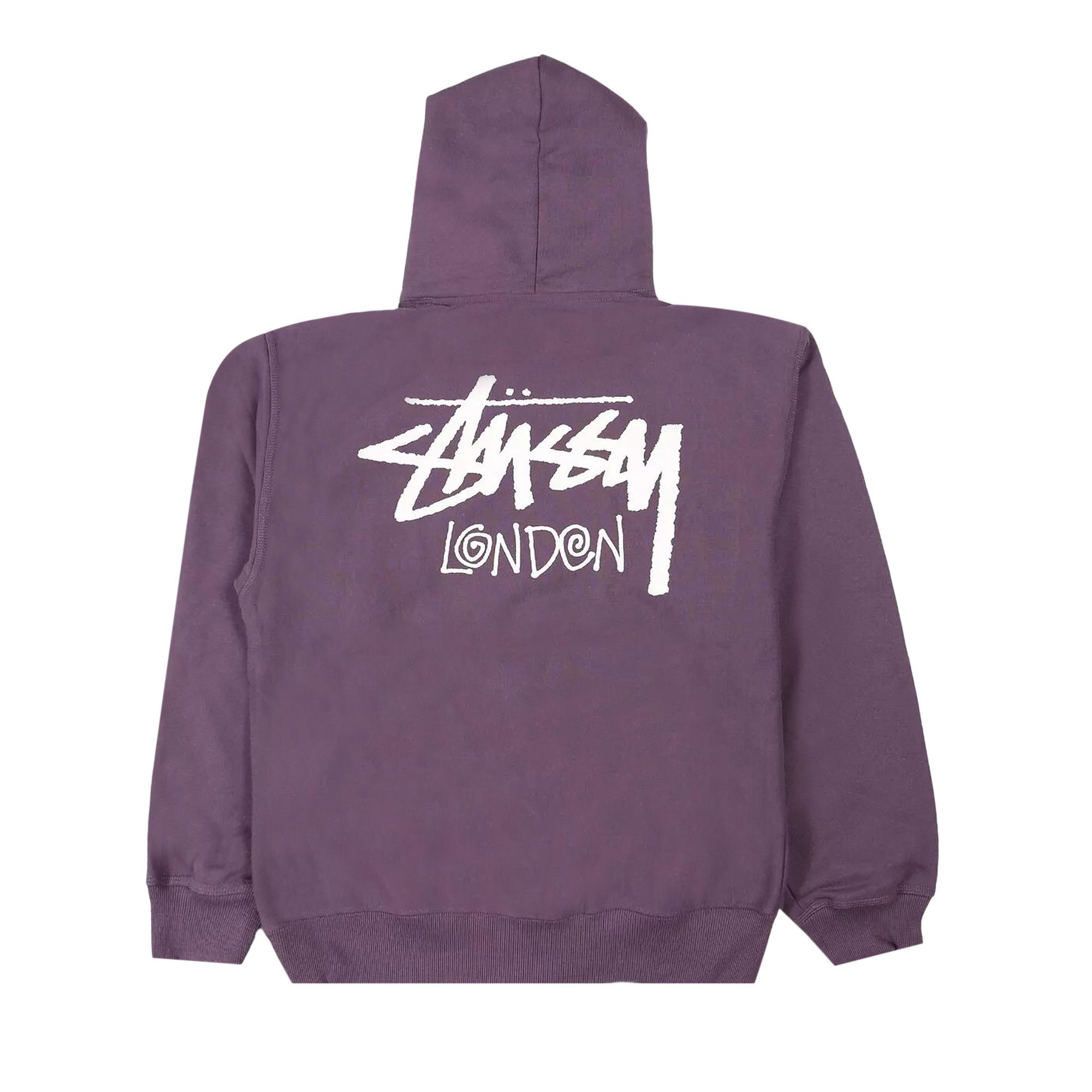 Buy Stussy Stock London Hoodie 'Grape' - 3923800 GRAP | GOAT