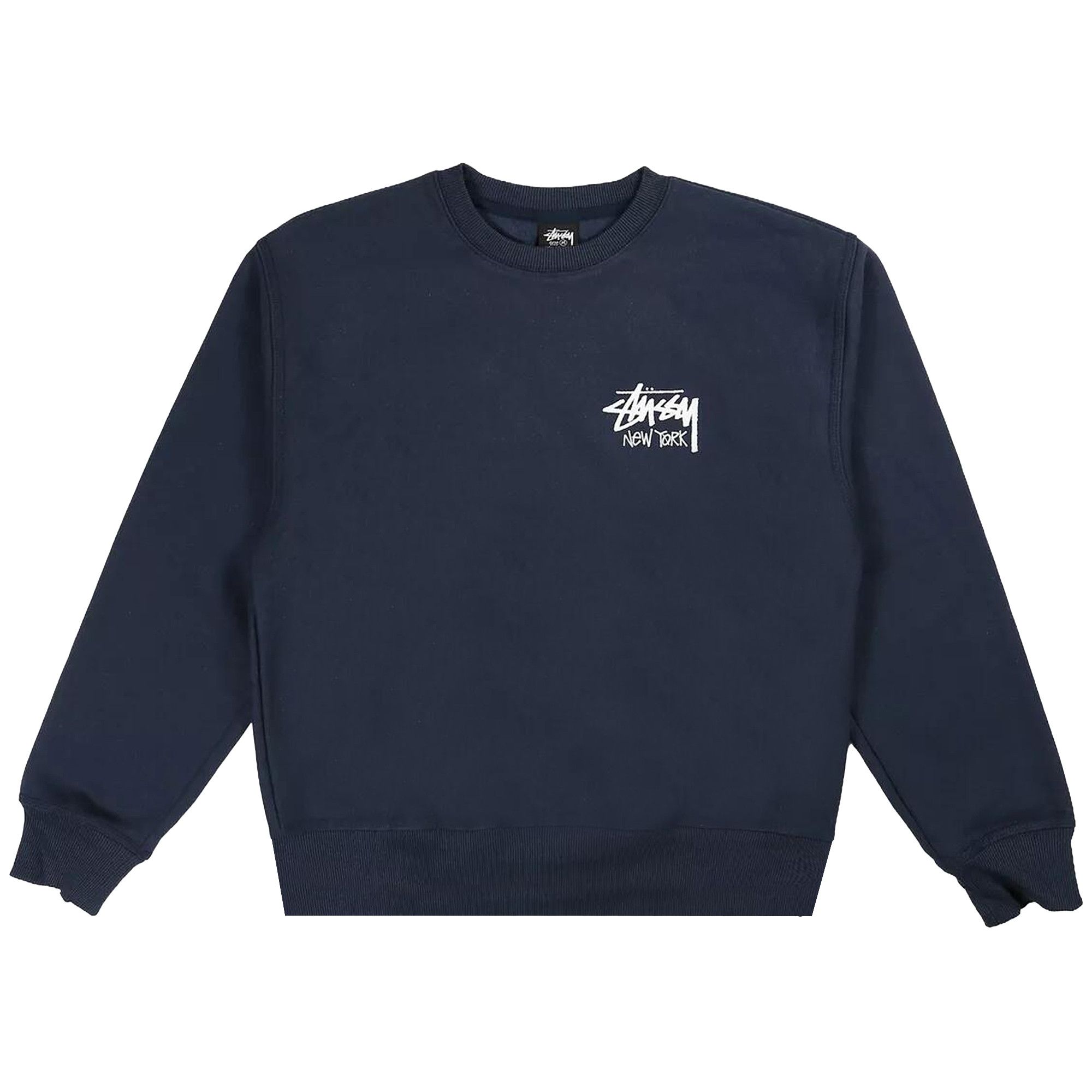 ★韓国の人気★【STUSSY】★Stussy Crew T-Shir.t★Navy★ $_12.JPG