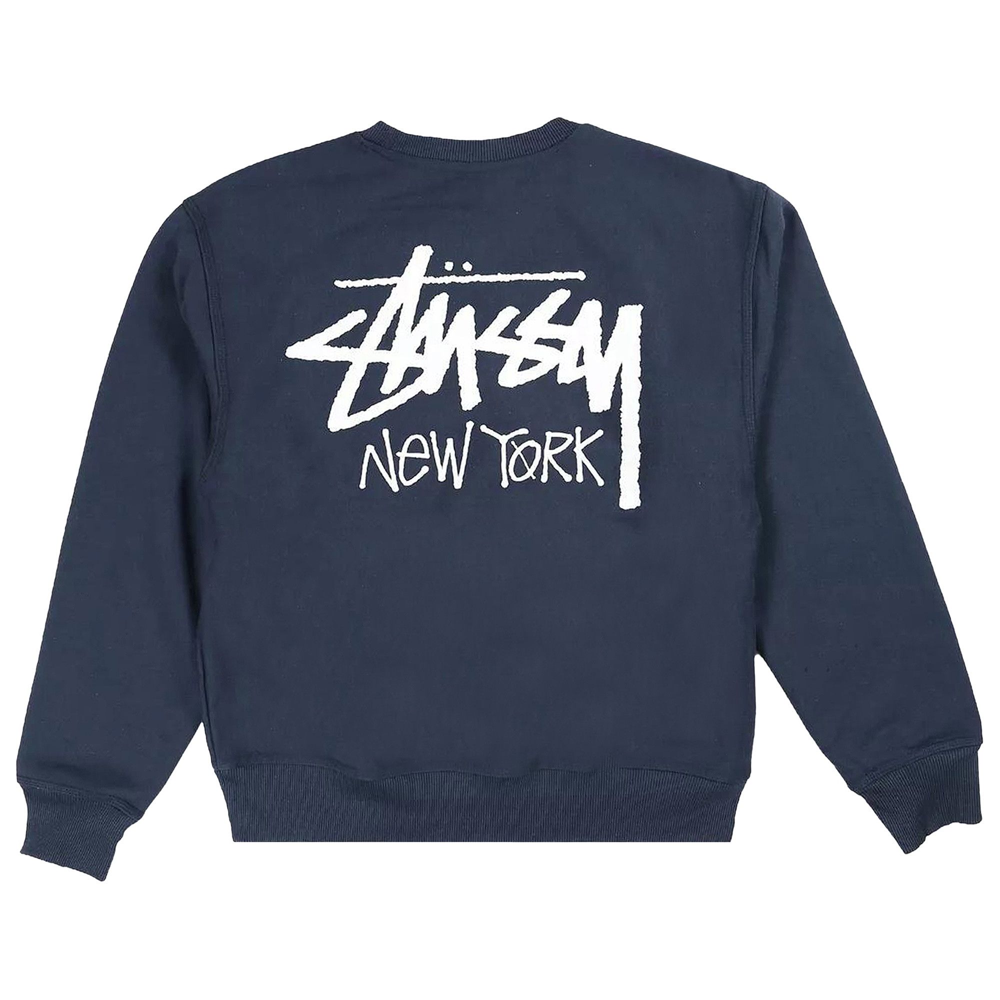 Buy Stussy Stock New York Crew 'Navy' - 3913804 NAVY | GOAT