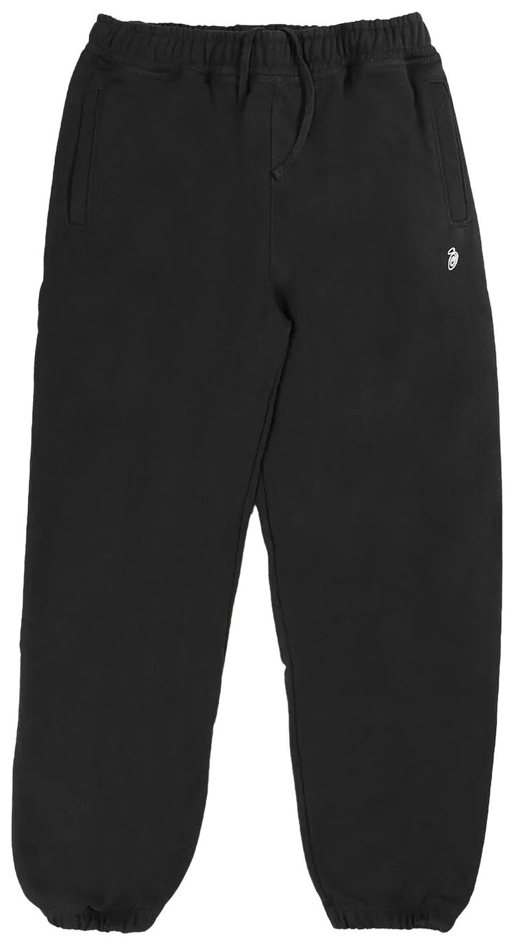 Stussy Swirl Applique Pant Black