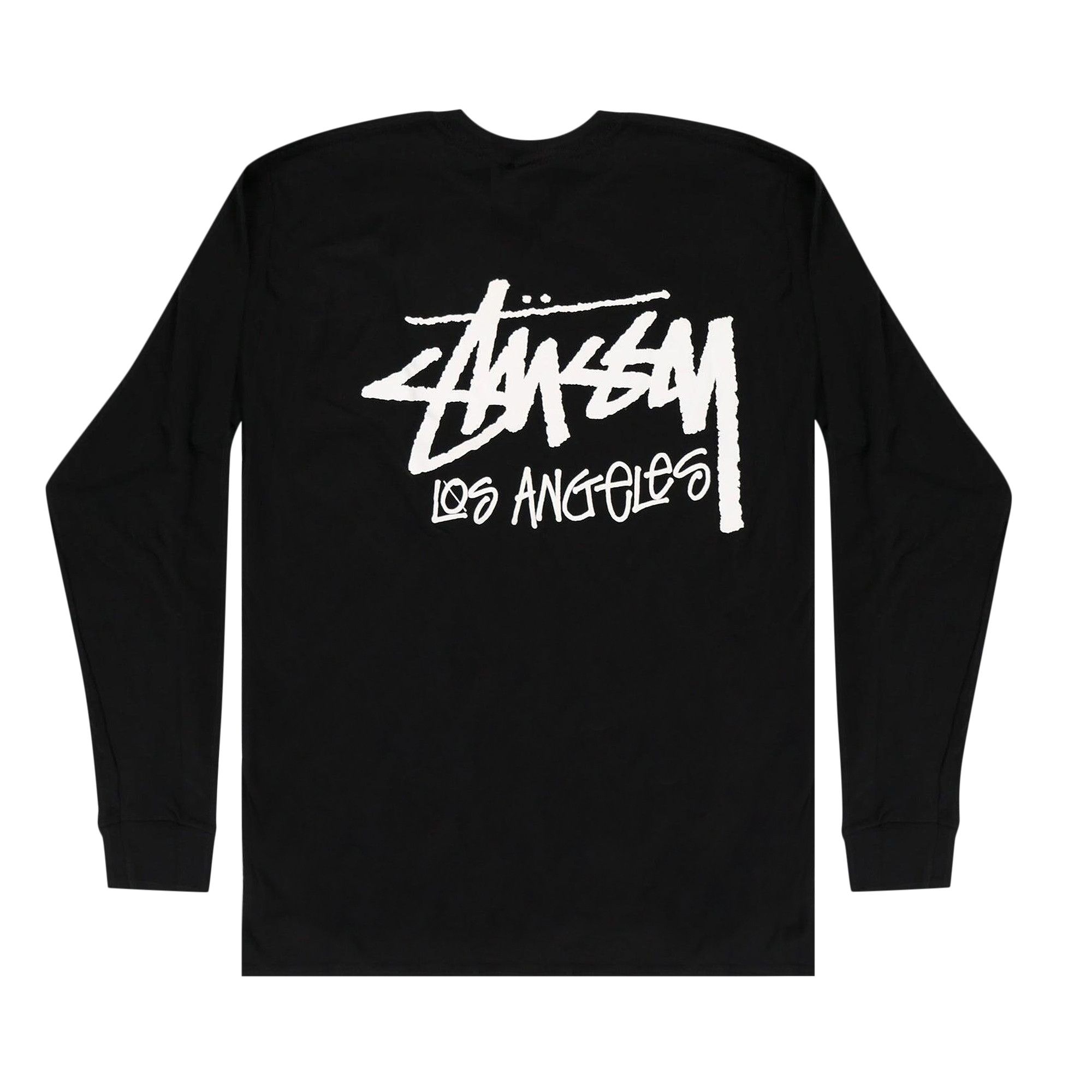売れ筋がひクリスマスプレゼント！ Buy Stussy BLAC 3993667 - 'Black' Tee Long-Sleeve LA Stock トップス