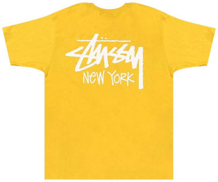 Stussy Stock New York Tee Honey
