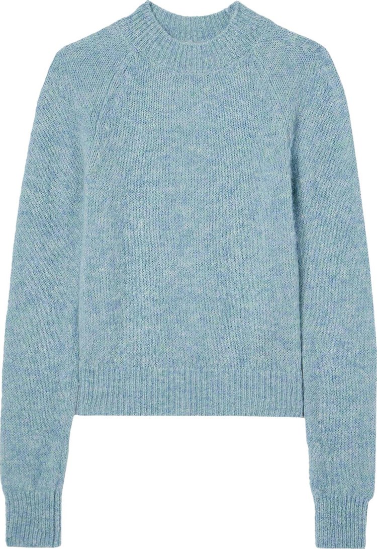 Dries Van Noten Wool Blend Sweater Light Blue