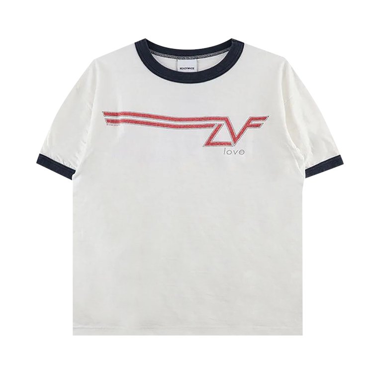 READYMADE Ringer Short Sleeve T Shirt White