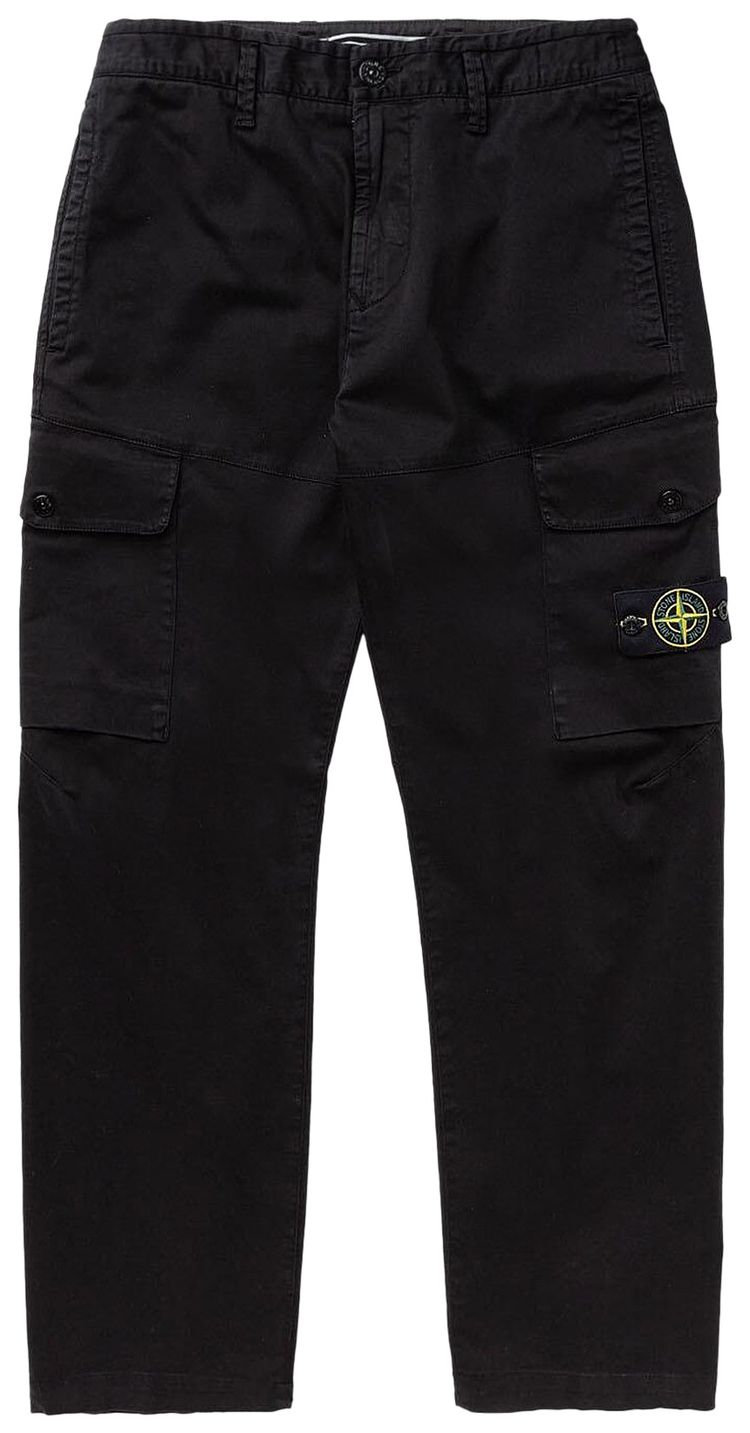 Stone Island Regular Pants Black