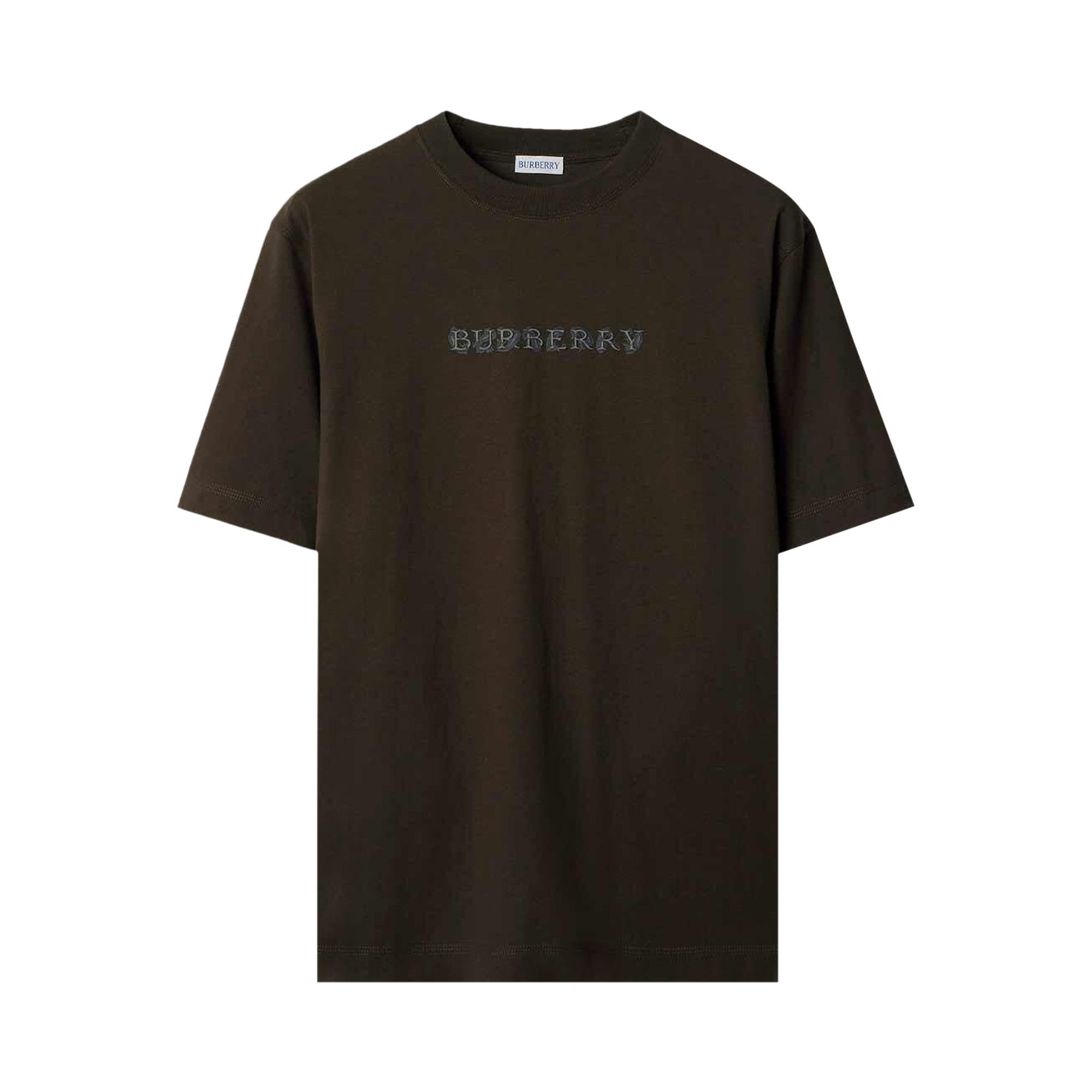 Burberry check sleeve t shirt 2025