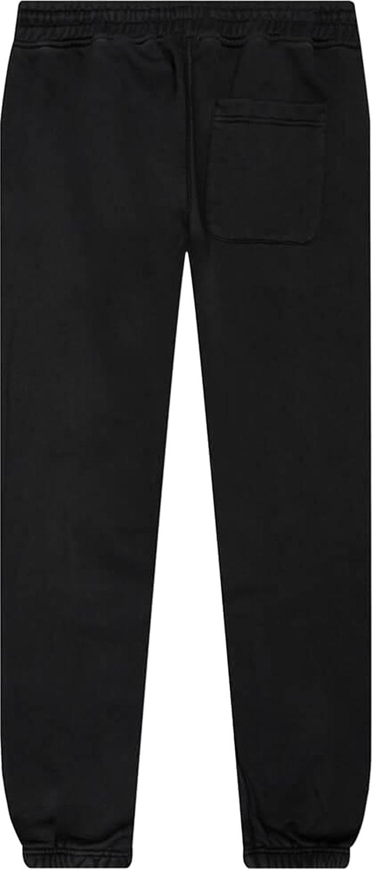 Emotionally Unavailable Heart Logo Sweatpants Black