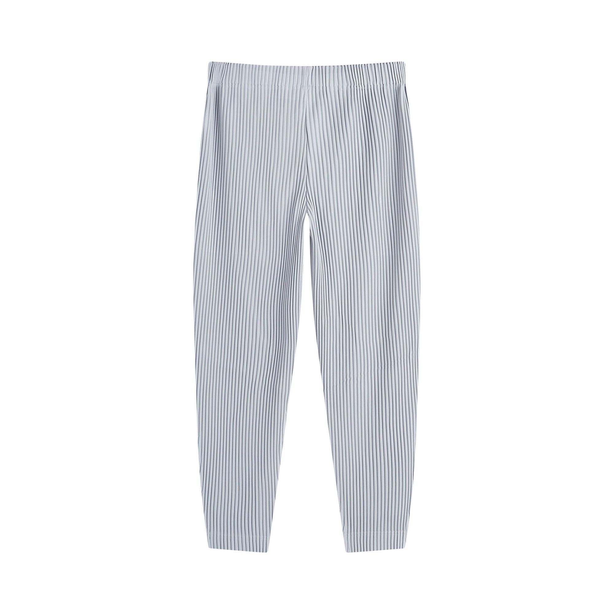 Buy Homme Plissé Issey Miyake Tailored Pleats Pants 'Mole Grey