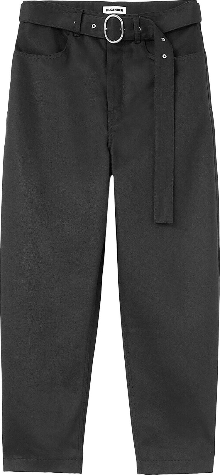 Jil Sander Detachable Belt Trousers Black