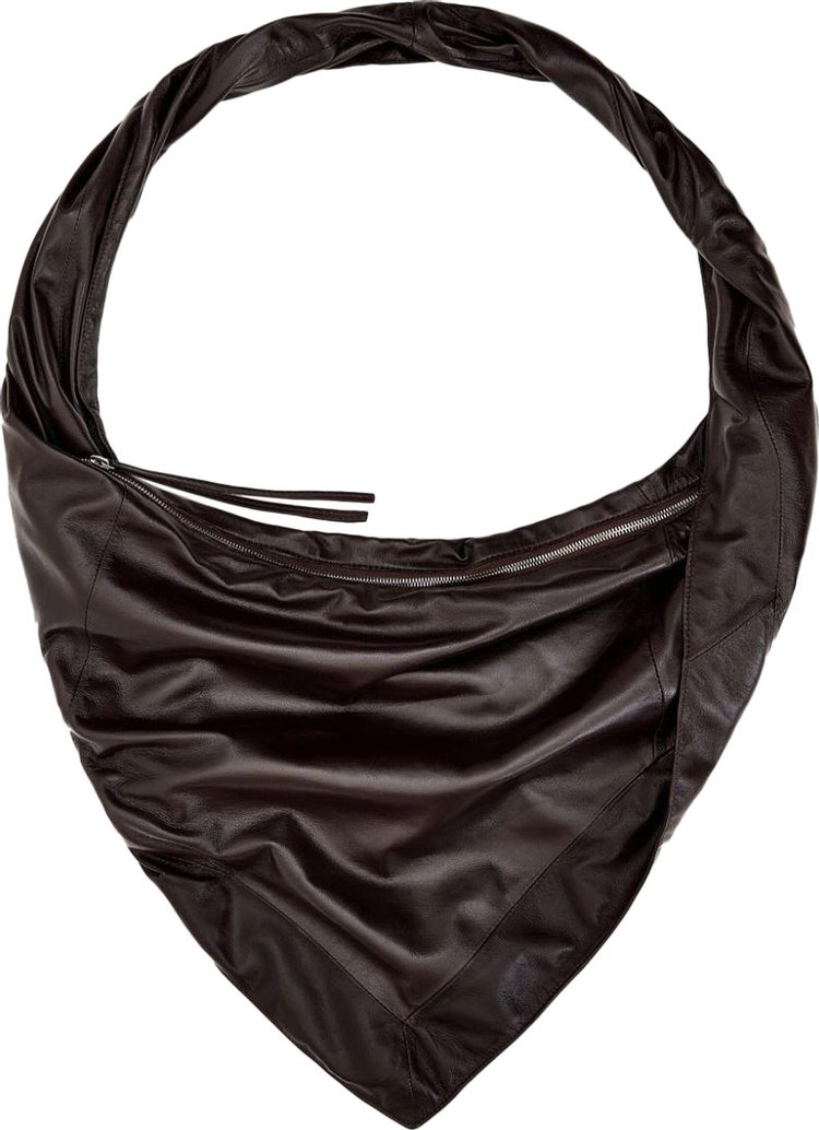 Lemaire Scarf Bag Espresso Dark Chocolate