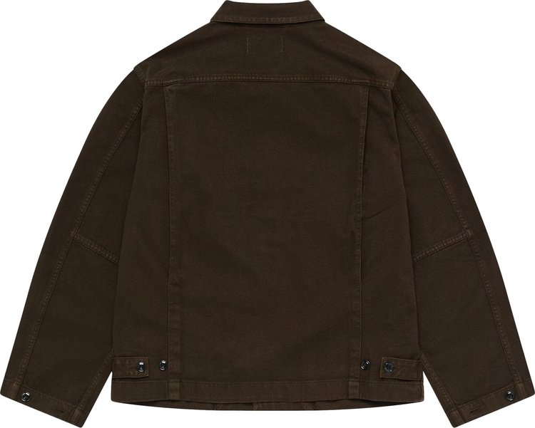 Lemaire Boxy Jacket Espresso