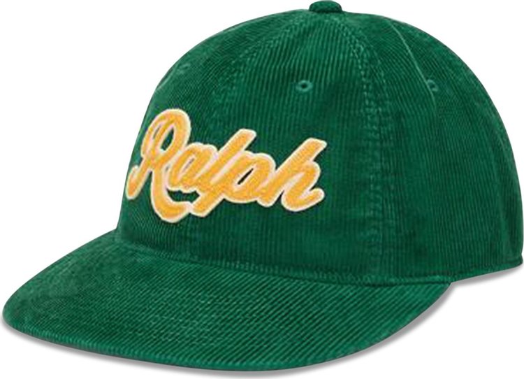 Polo Ralph Lauren Corduroy Auth Bball Cap Athletic Green