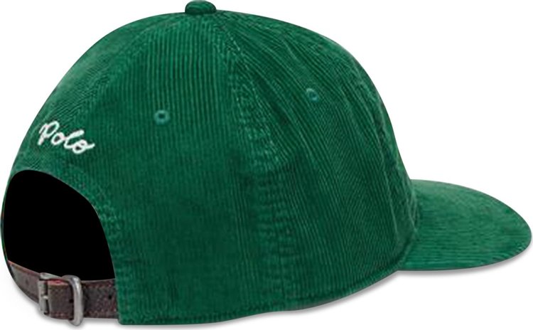 Polo Ralph Lauren Corduroy Auth Bball Cap Athletic Green