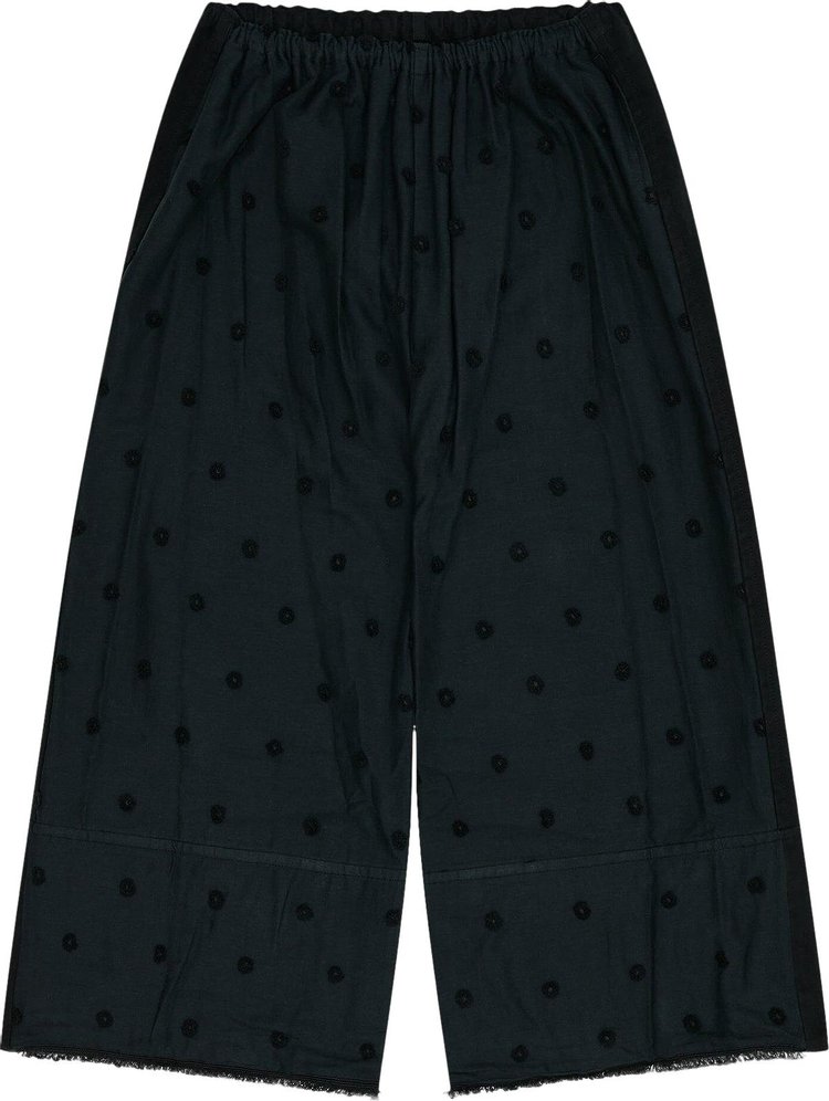 Tao Comme des Garcons Wide Leg Pants Black