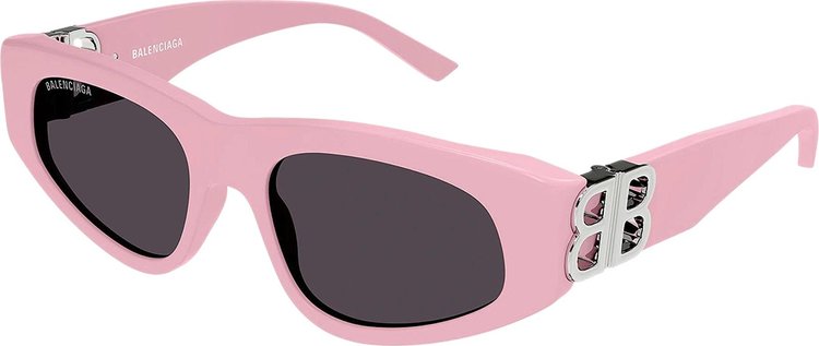 Balenciaga Cat Eye Sunglasses PinkSilverGrey