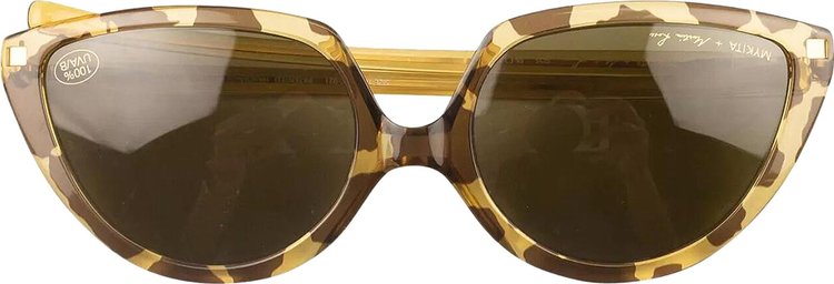 Mykita Honey Giraffe Rose SOS Sunglasses Yellow