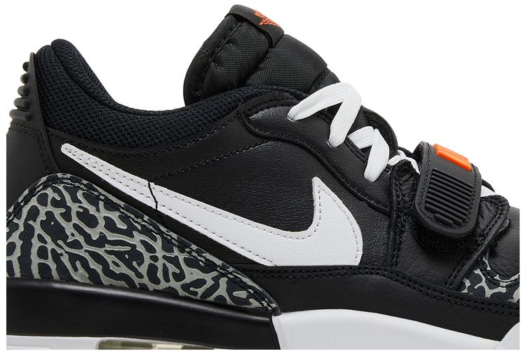 Air Jordan Legacy 312 Low GS Black White Safety Orange