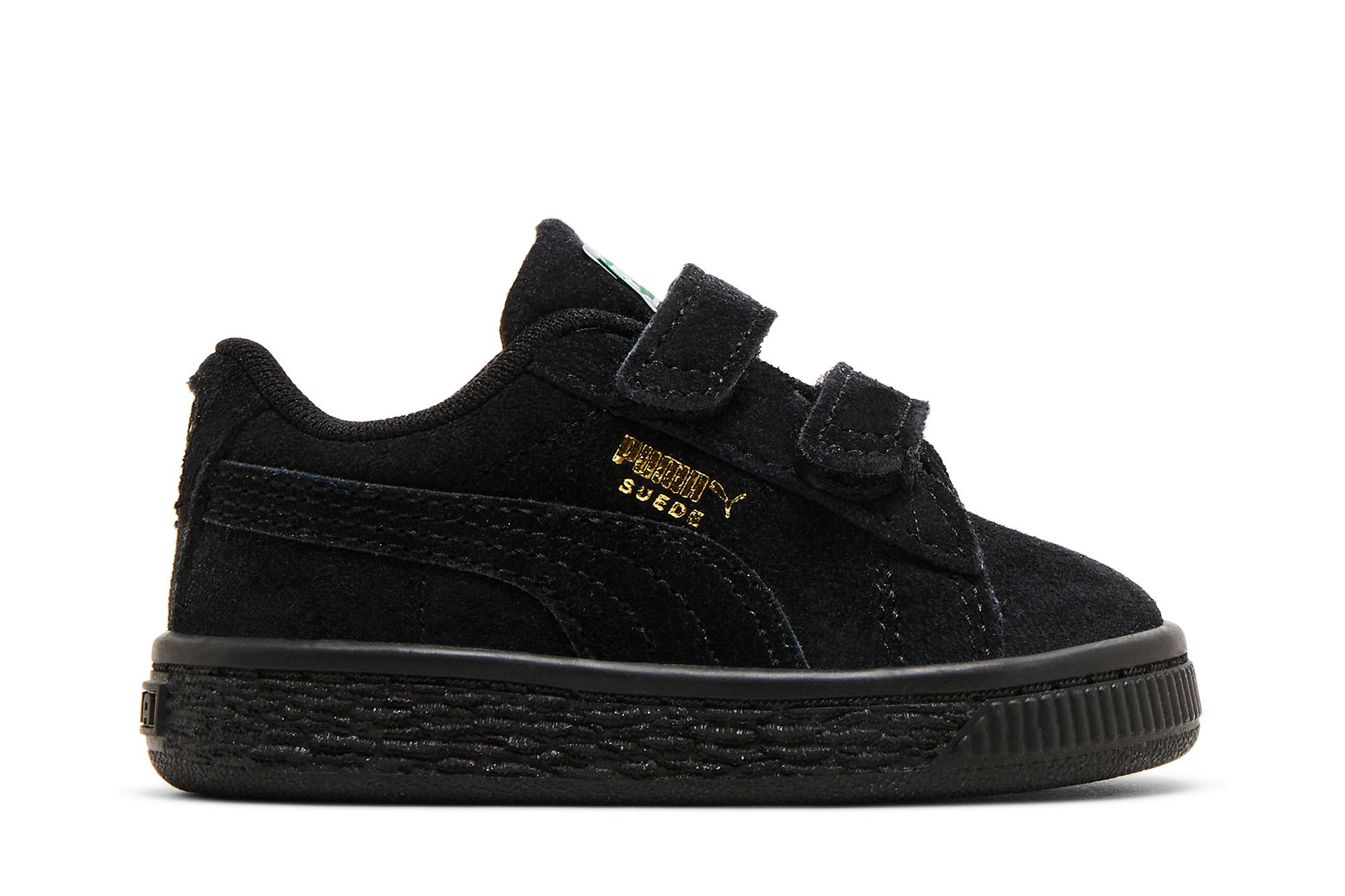 Buy Suede Classic 21 AC Infant Black Gold 380564 04 GOAT AU