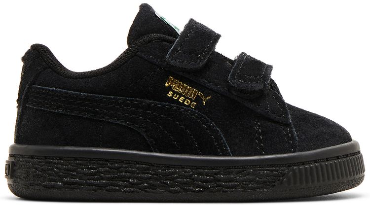 Puma Suede Classic 21 AC Infant Black Gold