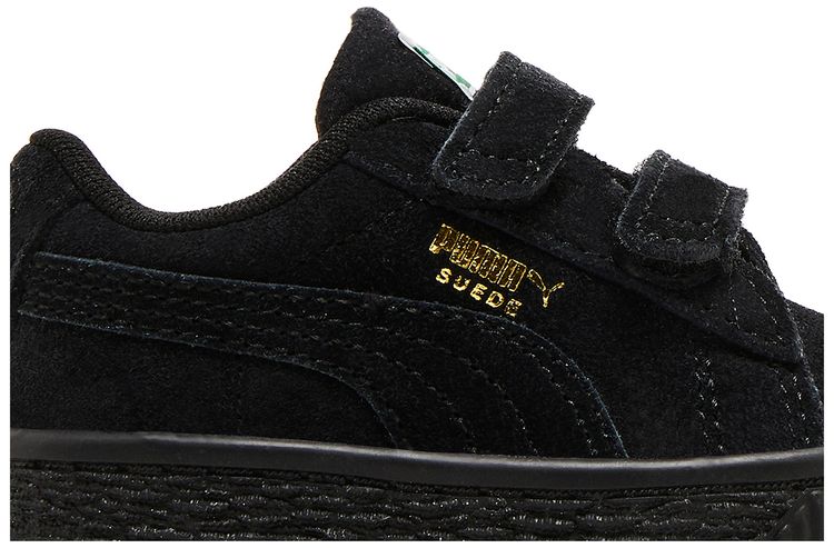 Puma Suede Classic 21 AC Infant Black Gold