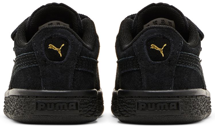 Puma Suede Classic 21 AC Infant Black Gold
