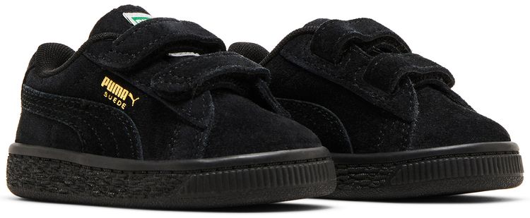 Puma Suede Classic 21 AC Infant Black Gold